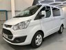 USED 2017 17 FORD TRANSIT CUSTOM 2.0 290 LIMITED LR DCB 129 BHP NO VAT-CREW CAB-LIMITED