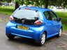 USED 2011 61 TOYOTA AYGO 1.0 VVT-I BLUE 5d 67 BHP ONLY 58K FROM NEW A/C VGC