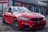 USED 2017 67 BMW M3 3.0 M3 COMPETITION PACKAGE 4d 444 BHP M PERFORMANCE EXHAUST & CARBON KIT HEADS UP+HARMAN KARDON+R/CAM+FSH+