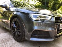 USED 2017 66 AUDI A3 1.6 TDI S LINE 5d 109 BHP ZERO DEPOSIT FINANCE AVAILABLE