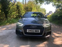 USED 2017 66 AUDI A3 1.6 TDI S LINE 5d 109 BHP ZERO DEPOSIT FINANCE AVAILABLE
