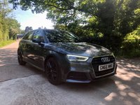 USED 2017 66 AUDI A3 1.6 TDI S LINE 5d 109 BHP ZERO DEPOSIT FINANCE AVAILABLE