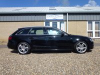 USED 2015 64 AUDI A4 1.8 AVANT TFSI S LINE 5d 168 BHP www.suffolkcarcentre.co.uk - Located a Reydon
