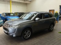 USED 2013 63 MITSUBISHI OUTLANDER 2.3 DI-D GX 4 5d 147 BHP 4x4 7 SEATS SUNROOF FULL LEATHER HEATED SEATS SAT NAV REAR VIEW CAMERA