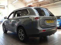 USED 2013 63 MITSUBISHI OUTLANDER 2.3 DI-D GX 4 5d 147 BHP 4x4 7 SEATS SUNROOF FULL LEATHER HEATED SEATS SAT NAV REAR VIEW CAMERA
