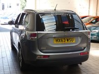 USED 2013 63 MITSUBISHI OUTLANDER 2.3 DI-D GX 4 5d 147 BHP 4x4 7 SEATS SUNROOF FULL LEATHER HEATED SEATS SAT NAV REAR VIEW CAMERA