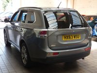 USED 2013 63 MITSUBISHI OUTLANDER 2.3 DI-D GX 4 5d 147 BHP 4x4 7 SEATS SUNROOF FULL LEATHER HEATED SEATS SAT NAV REAR VIEW CAMERA