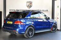 USED 2018 18 MERCEDES-BENZ GLE-CLASS 5.5 AMG GLE 63 S 4MATIC NIGHT EDITION 5d AUTO 577 BHP FULL MERCEDES BENZ SERVICE HISTORY + REAR SEAT ENTERTAINMENT SYSTEM + HEATED SPORTS SEATS + SATELLITE NAVIGATION + PANORAMIC SUNROOF + PARKING SENSOR + HARMAN/KARDON PREMIUM SPEAKERS + AMG MULTI FUNCTION STEERING WHEEL+ ELECTRIC/HEATED/FOLDING DOOR MIRRORS + 21 INCH ALLOY WHEELS