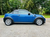 USED 2014 64 MINI COUPE 1.6 COOPER 2d 120 BHP SPORTY COUPE - LOW MILEAGE - BLUETOOTH