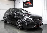 USED 2016 65 MERCEDES-BENZ A-CLASS 2.0 A 250 AMG PREMIUM 5d 215 BHP HK SOUND + MEMORY SEATS + DAB RADIO