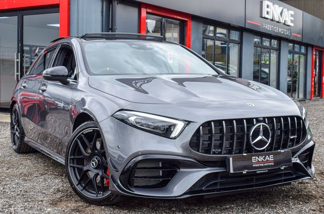 2021 21 Mercedes-Benz A Class 2.0 AMG A45 S PLUS 4MATICPLUS 5d 416 BHP VAT QUALIFYING