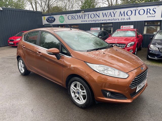 2013 63 FORD FIESTA 1.0 ZETEC 5d 99 BHP