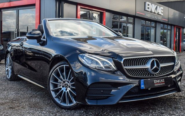 2018 68 Mercedes-Benz E-Class 2.0 E 220 D AMG LINE 2d 192 BHP