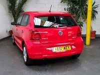 USED 2017 17 VOLKSWAGEN POLO 1.2 MATCH EDITION TSI 5d 89 BHP BLUETOOTH PARKING SENSORS FSH