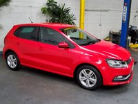 USED 2017 17 VOLKSWAGEN POLO 1.2 MATCH EDITION TSI 5d 89 BHP BLUETOOTH PARKING SENSORS FSH
