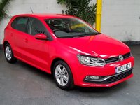USED 2017 17 VOLKSWAGEN POLO 1.2 MATCH EDITION TSI 5d 89 BHP BLUETOOTH PARKING SENSORS FSH