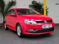 USED 2017 17 VOLKSWAGEN POLO 1.2 MATCH EDITION TSI 5d 89 BHP BLUETOOTH PARKING SENSORS FSH