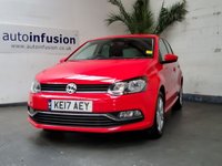 USED 2017 17 VOLKSWAGEN POLO 1.2 MATCH EDITION TSI 5d 89 BHP BLUETOOTH PARKING SENSORS FSH