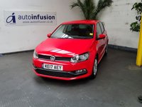 USED 2017 17 VOLKSWAGEN POLO 1.2 MATCH EDITION TSI 5d 89 BHP BLUETOOTH PARKING SENSORS FSH