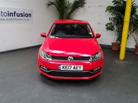 USED 2017 17 VOLKSWAGEN POLO 1.2 MATCH EDITION TSI 5d 89 BHP BLUETOOTH PARKING SENSORS FSH