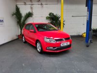 USED 2017 17 VOLKSWAGEN POLO 1.2 MATCH EDITION TSI 5d 89 BHP BLUETOOTH PARKING SENSORS FSH