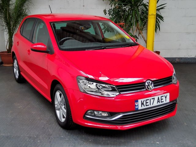 2017 17 Volkswagen Polo 1.2 MATCH EDITION TSI 5d 89 BHP