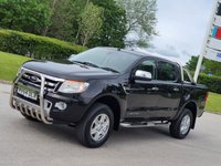 USED 2014 64 FORD RANGER 2.2 LIMITED 4X4 DCB TDCI 4d 148 BHP SAT NAV + LEATHER *** NO VAT ***