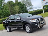 USED 2014 64 FORD RANGER 2.2 LIMITED 4X4 DCB TDCI 4d 148 BHP SAT NAV + LEATHER *** NO VAT ***