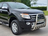 USED 2014 64 FORD RANGER 2.2 LIMITED 4X4 DCB TDCI 4d 148 BHP SAT NAV + LEATHER *** NO VAT ***