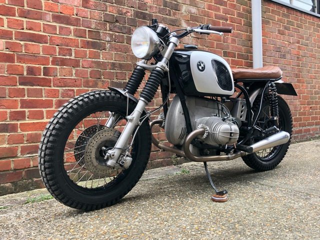 1976 BMW R90 898cc // Down&Out // Custom Scrambler // Px swap