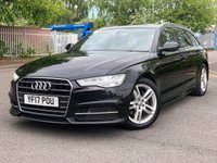 USED 2017 17 AUDI A6 2.0 AVANT TDI ULTRA S LINE 5d 188 BHP 