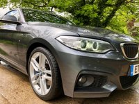 USED 2016 16 BMW 2 SERIES 2.0 220D XDRIVE M SPORT 2d 188 BHP ZERO DEPOSIT FINANCE AVAILABLE