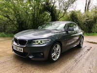 USED 2016 16 BMW 2 SERIES 2.0 220D XDRIVE M SPORT 2d 188 BHP ZERO DEPOSIT FINANCE AVAILABLE