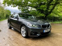 USED 2016 16 BMW 2 SERIES 2.0 220D XDRIVE M SPORT 2d 188 BHP ZERO DEPOSIT FINANCE AVAILABLE