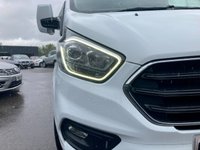 USED 2018 68 FORD TRANSIT CUSTOM 2.0 300 LIMITED DCIV L1 H1 168 BHP **6 Seater Crew Van - NO VAT** 