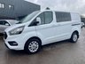 USED 2018 68 FORD TRANSIT CUSTOM 2.0 300 LIMITED DCIV L1 H1 168 BHP **6 Seater Crew Van - NO VAT** 