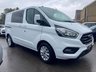 USED 2018 68 FORD TRANSIT CUSTOM 2.0 300 LIMITED DCIV L1 H1 168 BHP **6 Seater Crew Van - NO VAT** 