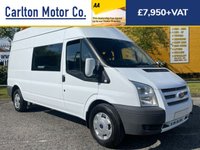 USED 2014 63 FORD TRANSIT 350L TDCi 125 [ Welfare Unit+Toliet ] High Roof  P/V 7 Seater / Rear Table