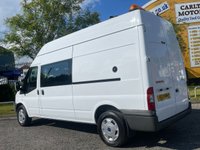 USED 2014 63 FORD TRANSIT 350L TDCi 125 [ Welfare Unit+Toliet ] High Roof  P/V 7 Seater / Rear Table