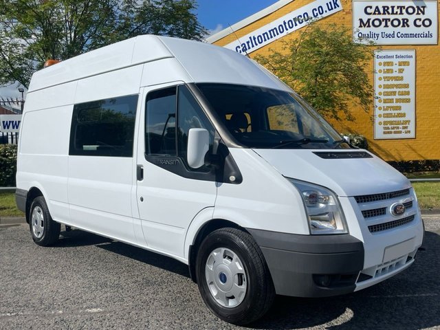 2014 63 Ford Transit 350L TDCi 125 [ Welfare Unit+Toliet ] High Roof  P/V