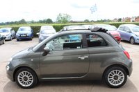 USED 2017 67 FIAT 500C 1.2 POP STAR 3d 69 BHP VIEW AND RESERVE ONLINE OR CALL 01527-853940 FOR MORE INFO.