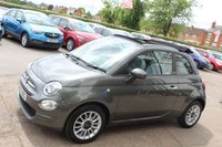 USED 2017 67 FIAT 500C 1.2 POP STAR 3d 69 BHP VIEW AND RESERVE ONLINE OR CALL 01527-853940 FOR MORE INFO.