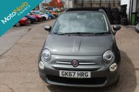 USED 2017 67 FIAT 500C 1.2 POP STAR 3d 69 BHP VIEW AND RESERVE ONLINE OR CALL 01527-853940 FOR MORE INFO.