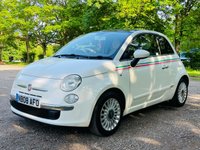 USED 2008 08 FIAT 500 1.4 LOUNGE 3d 99 BHP RARE 1.4 ENGINE! PAN ROOF - BLUETOOTH - CLIMATE CONTROL