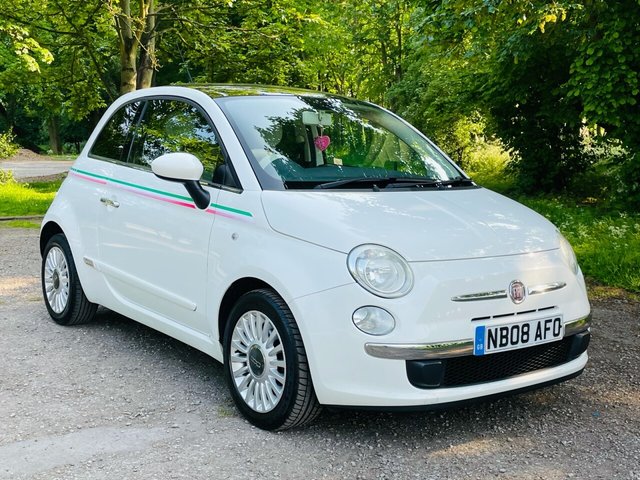 2008 08 Fiat 500 1.4 LOUNGE 3d 99 BHP