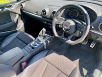 USED 2017 17 AUDI A3 1.4 TFSI BLACK EDITION 4d 148 BHP **12 MONTHS NATIONAL WARRANTY**