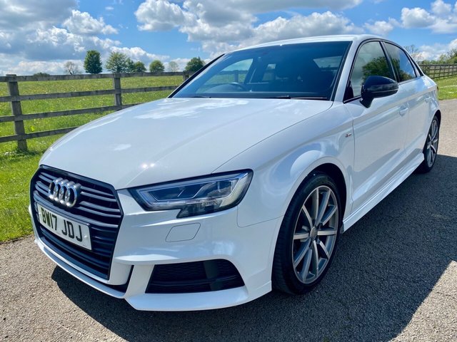 2017 17 Audi A3 1.4 TFSI BLACK EDITION 4d 148 BHP