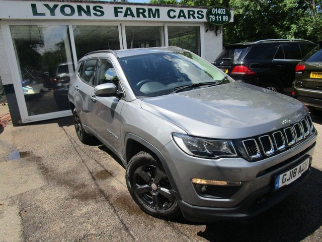2018 18 Jeep Compass 1.4 MULTIAIR II LONGITUDE 5d 138 BHP