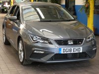 USED 2018 18 SEAT LEON 1.4 TSI FR TECHNOLOGY DSG 5d 148 BHP SAT NAV 1 OWNER FSH