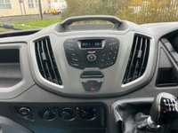 USED 2016 65 FORD TRANSIT 350 TDCi 155 L4 DROPSIDE + CRANE [ 13.7ft ] DRW  LIGHT ALLOY BODY D/S DROPSIDE BODY